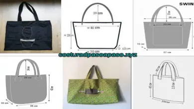 APRENDE COMO COSER UN BOLSO DE TELA PASO A PASO APRENDE COMO COSER UN BOLSO DE TELA PASO A PASO