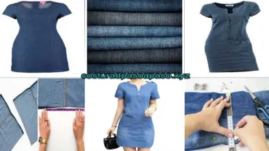 Aprende como confeccionar un vestido con tela jeans en máquina de coser Aprende como confeccionar un vestido con tela jeans en máquina de coser