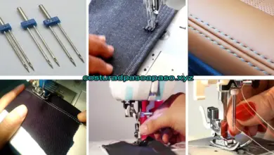 Aprende como coser en maquina convencional con dos agujas o agujas dobles Aprende como coser en maquina convencional con dos agujas o agujas dobles