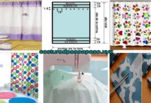 Aprende como hacer patrón de cortina para baño en tela Aprende como hacer patrón de cortina para baño en tela