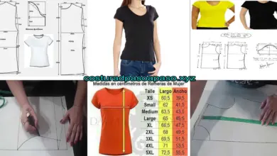 Aprende como hacer patrón de un t-shirt básico paso a paso Aprende como hacer patrón de un t-shirt básico paso a paso