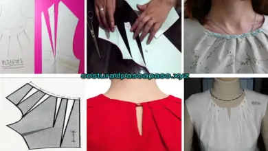HACER PATRÓN DE UNA BLUSA CON PLIEGUES EN EL CUELLO HACER PATRÓN DE UNA BLUSA CON PLIEGUES EN EL CUELLO