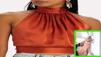 Aprende coser un crop top con espalda descubierta Aprende coser un crop top con espalda descubierta