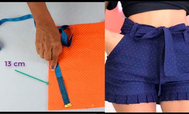Aprende como confeccionar un short base para dama Aprende como confeccionar un short base para dama