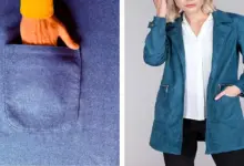 Aprende como coser un bolsillo parche a una chaqueta Aprende como coser un bolsillo parche a una chaqueta