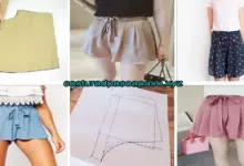 Aprende como crear patrones de pantalones cortos con vuelo a la moda Aprende como crear patrones de pantalones cortos con vuelo a la moda
