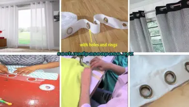 Aprende a como hacer cortinas con arandelas paso a paso Aprende a como hacer cortinas con arandelas paso a paso