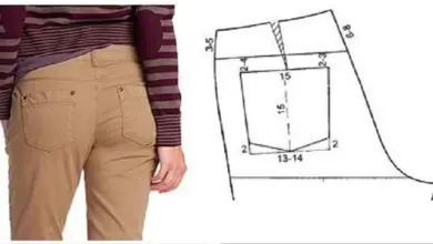 Aprende como hacer patrón de un pantalón con bolsillos trasero Aprende como hacer patrón de un pantalón con bolsillos trasero