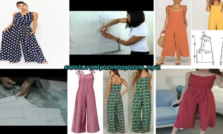 Aprende como hacer un enterizo de tela para dama en máquina de coser Aprende como hacer un enterizo de tela para dama en máquina de coser