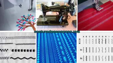 Aprende como hacer una puntada decorativa en maquina Aprende como hacer una puntada decorativa en maquina