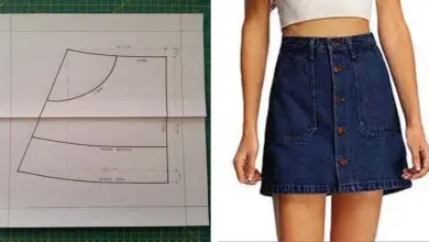 Aprende como trazar y confeccionar una falda con bolsillos de vaquero Aprende como trazar y confeccionar una falda con bolsillos de vaquero