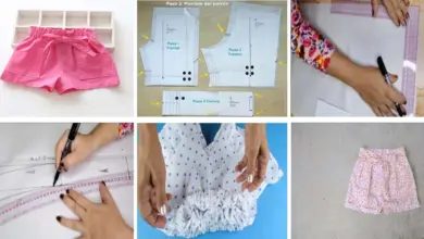 Como confeccionar short de niña con pretina Como confeccionar short de niña con pretina