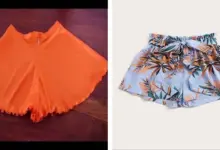 Cómo hacer pantalones cortos circulares Cómo hacer pantalones cortos circulares