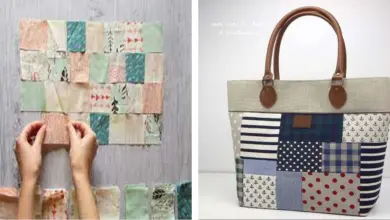 Aprende hacer una bolsa con retazos de tela Aprende hacer una bolsa con retazos de tela