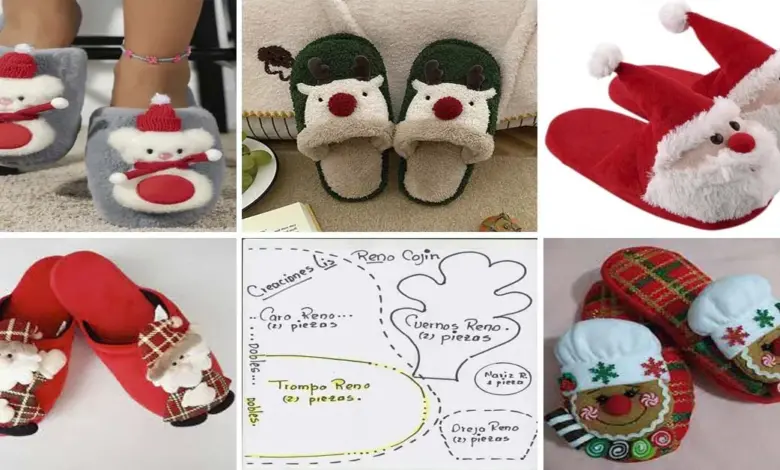 Cómo Hacer Pantuflas Navideñas: ¡Dale Calidez a tu Navidad! Cómo Hacer Pantuflas Navideñas: ¡Dale Calidez a tu Navidad!