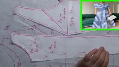 Aprende el patrón de un vestido maxi super fácil vestido maxi